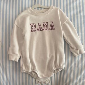 BAMA White Kids One Piece